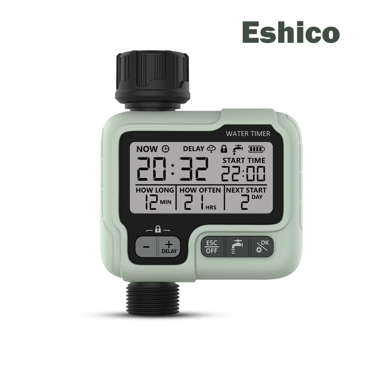 Eshico HCT-322 minuterie d'eau automatique jardin Machine d'irrigation numérique arroseur Intelligen