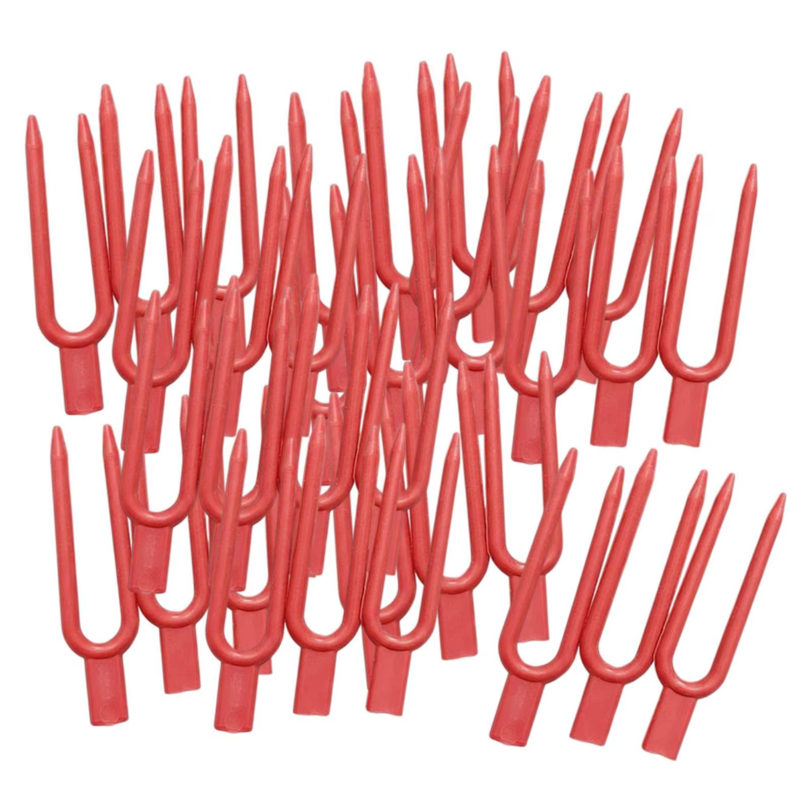 Épingles et clips de jardinage en plastique pour plantes grimpantes, support pour fraises, fixation