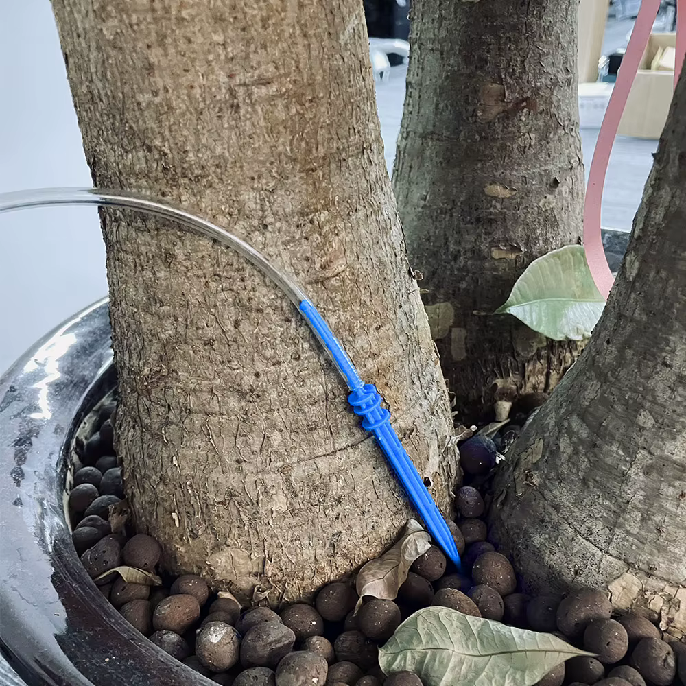 Dispositif d'arrosage automatique, flèche goutte à goutte, Kit de plantation paresseuse, sac d'eau d