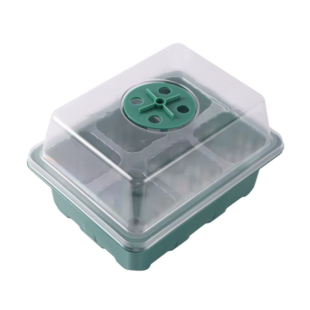 Boîte de Germination respirante à 6 cellules, Mini serre, jardinière pour pépinière, légumes, fleurs