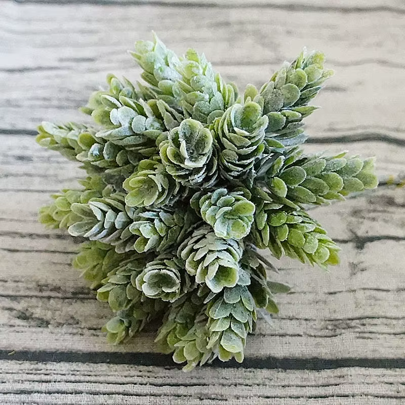 YO CHO – fausses plantes artificielles, brindilles, feuilles succulentes, 30 têtes, herbe d'ananas, 