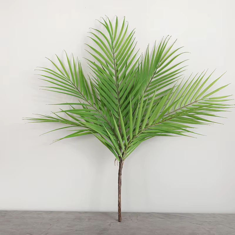 Plantes artificielles d'arbre Monstera vert en plastique, pour décoration de maison, fausse plante v
