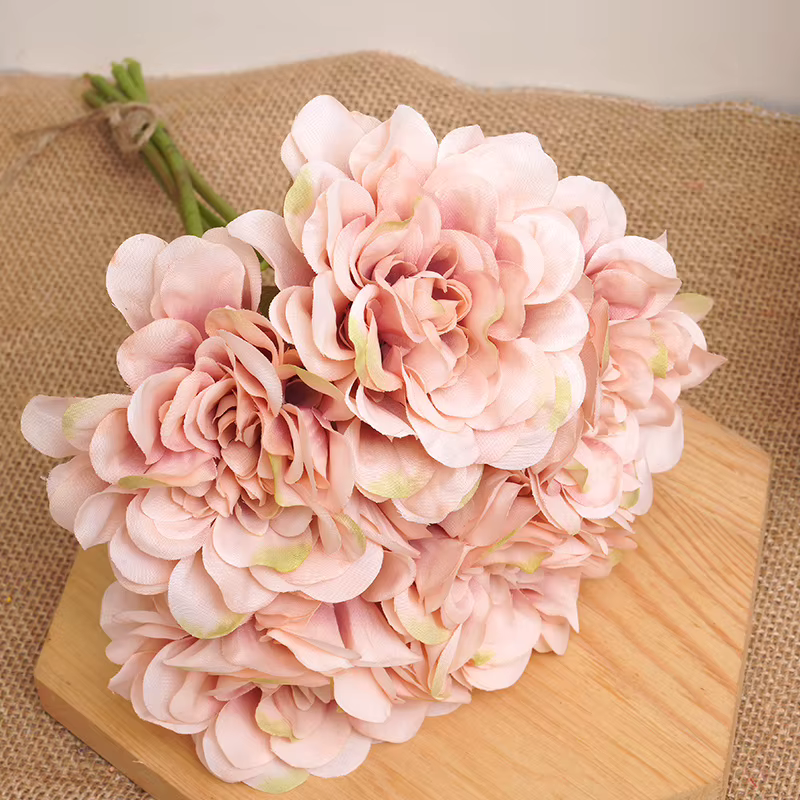 Belle fleur de pivoine artificielle, Bouquet de haute qualité, décoration de Table pour mariage, mai