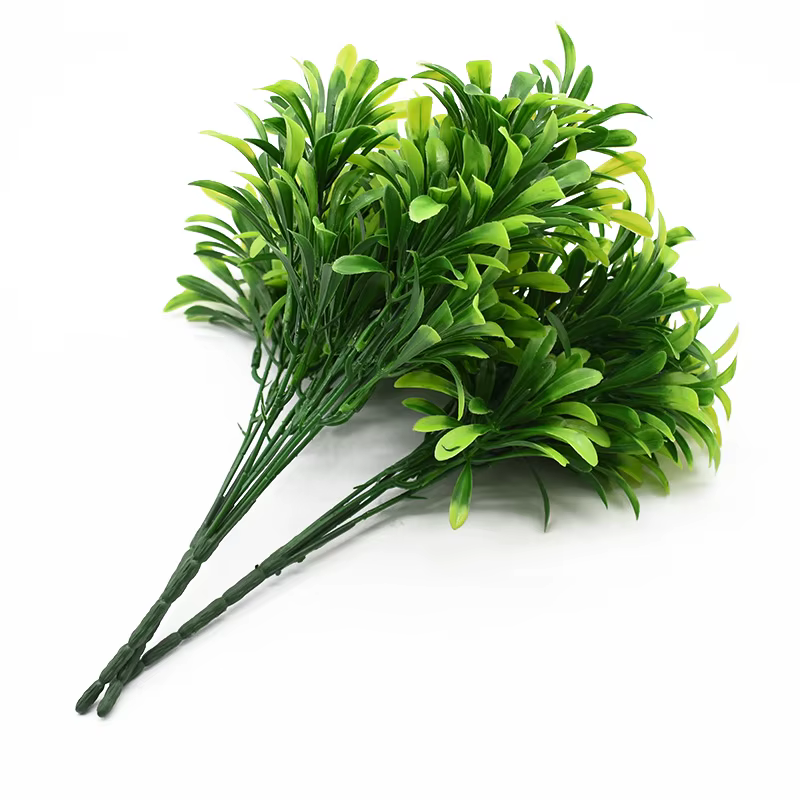 Vase à fleurs en plastique pour décoration de mariage, plantes artificielles, pot de fleurs ornement