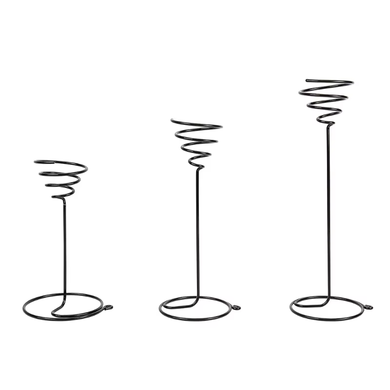 Support de plantes à Air 3 tailles, 3 pièces/ensemble, conteneur de fleurs en fer, support pour expo