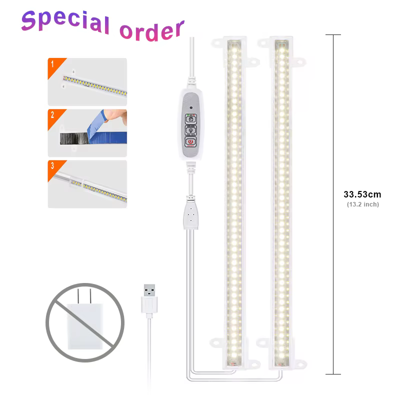 Lampe Phyto de lumière de croissance d'intérieur pour plantes Kits hydroponiques Phytolamp à spectre