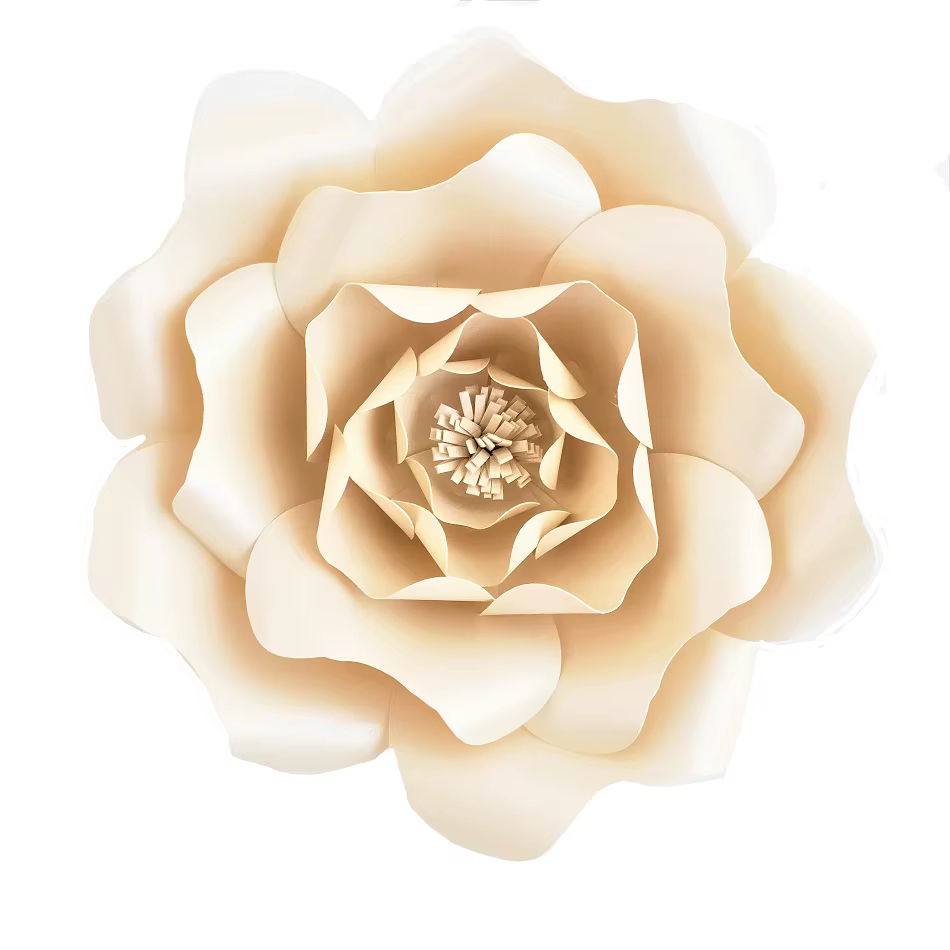 Grande Rose géante en papier, bricolage, pour Design d'intérieur, arrière-plan de mariage, décoratio