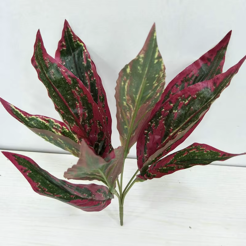 Plantes artificielles en pot HMEOT, nouveau style, feuilles de bambou simulées, herbe, décoration de