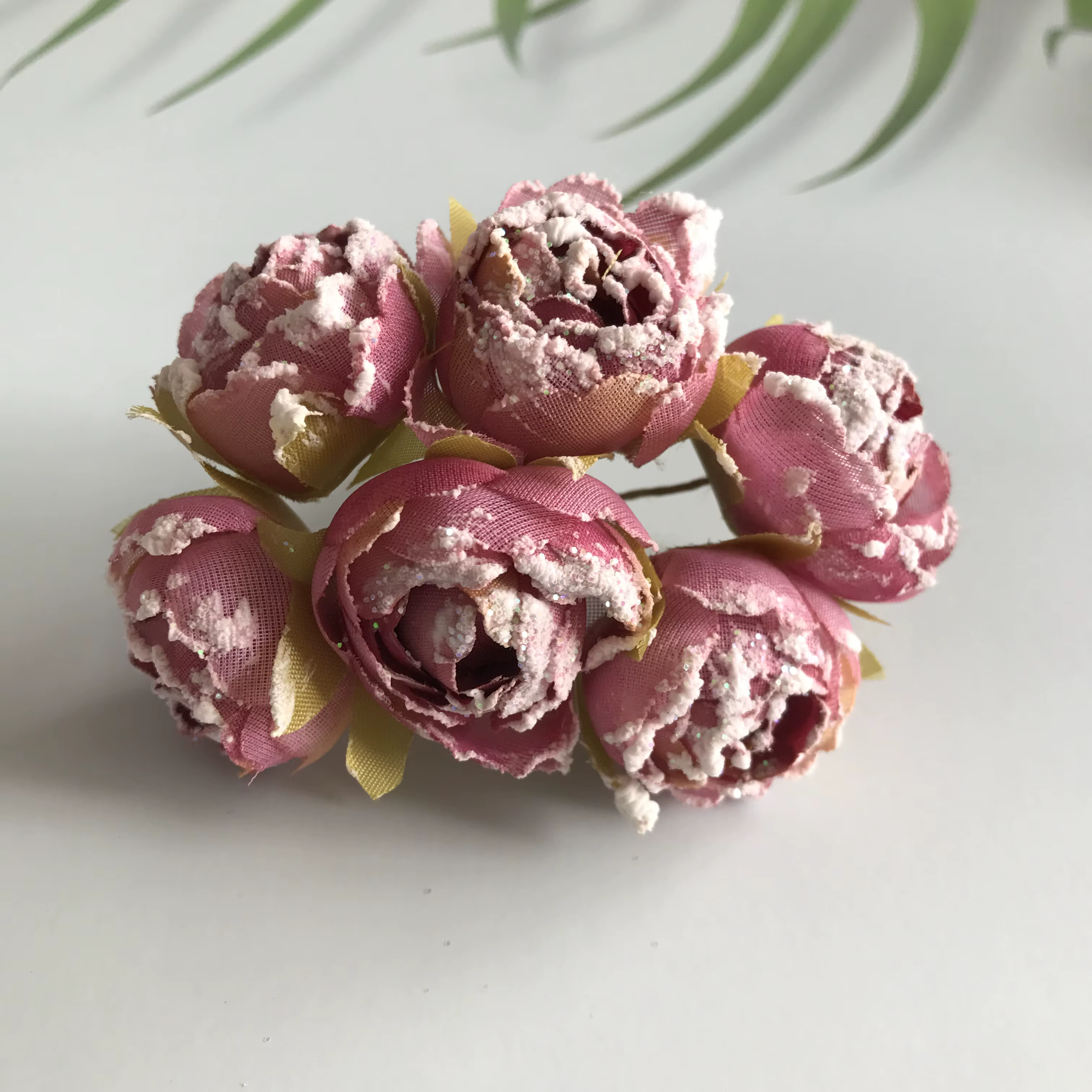 Roses artificielles pour Bouquet de mariée, plantes décoratives pour Banquet de mariage, scrapbookin