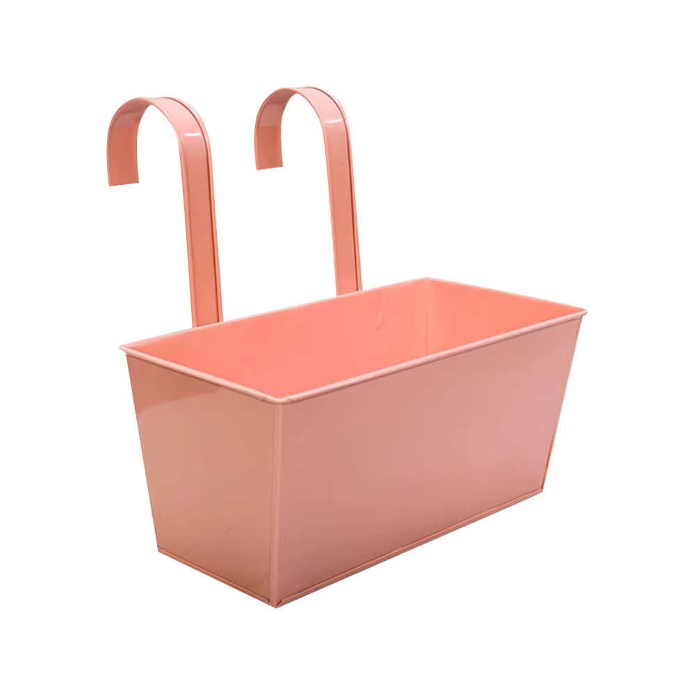 Nouvelle jardinière en fer pour plantes d'extérieur, résistante aux intempéries, antirouille, pots s