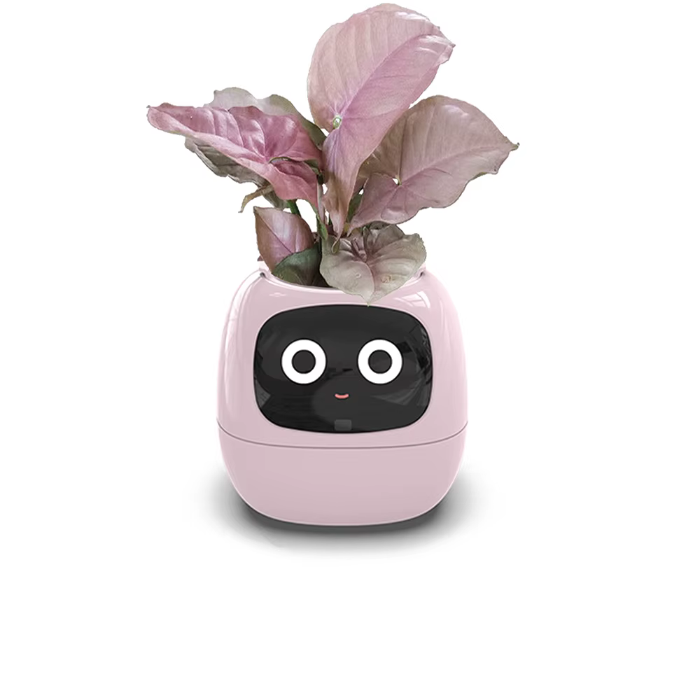 Robot intelligent pour plantes Tuya Smart Pet Planter, adorable compagnon végétal, 7 capteurs intell
