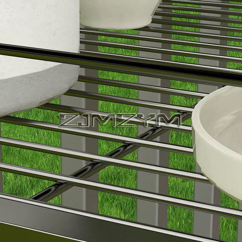 Mir de rangement pour pots de fleurs T1, supports de Cisco, étagère de jardinière de rail de balcon,