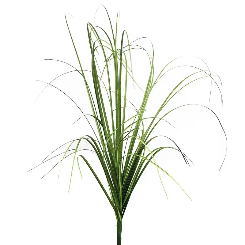 Simulation d'herbe à oignon, fausse plante de décoration de jardin, Pot de fleur, jardin de conte de