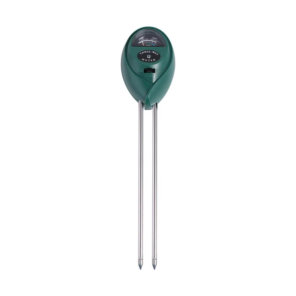 Analyseur 3 en 1 pour le sol, testeur d'humidité, outil de jardinage, testeur de pH du sol, testeur