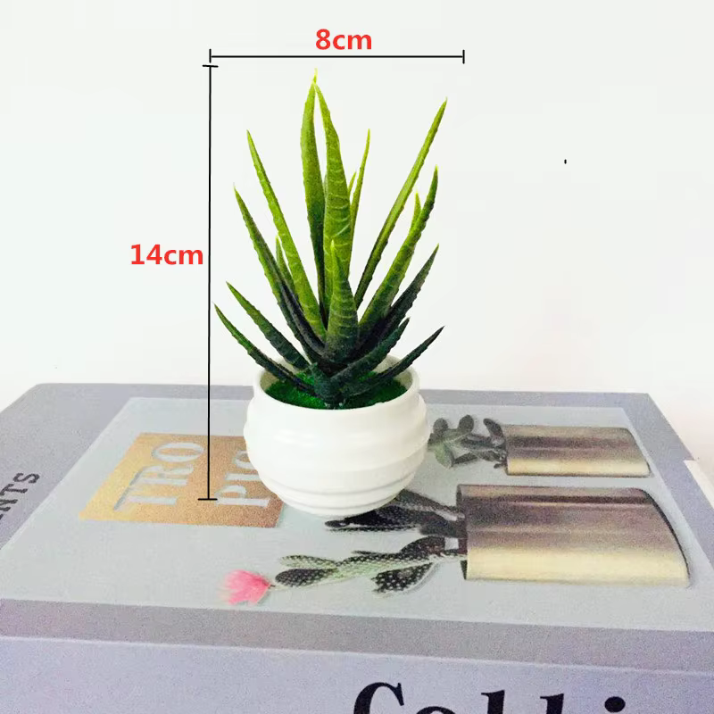 Plantes artificielles bonsaï, petit Pot d'arbre, fausses fleurs, ornements en Pot pour hôtel, maison