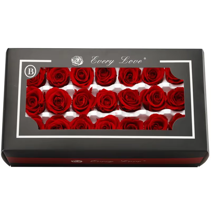 Mini Roses séchées réelles conservées, 2-3cm, 21 pièces, vente en gros, fleurs immortelles de la vie