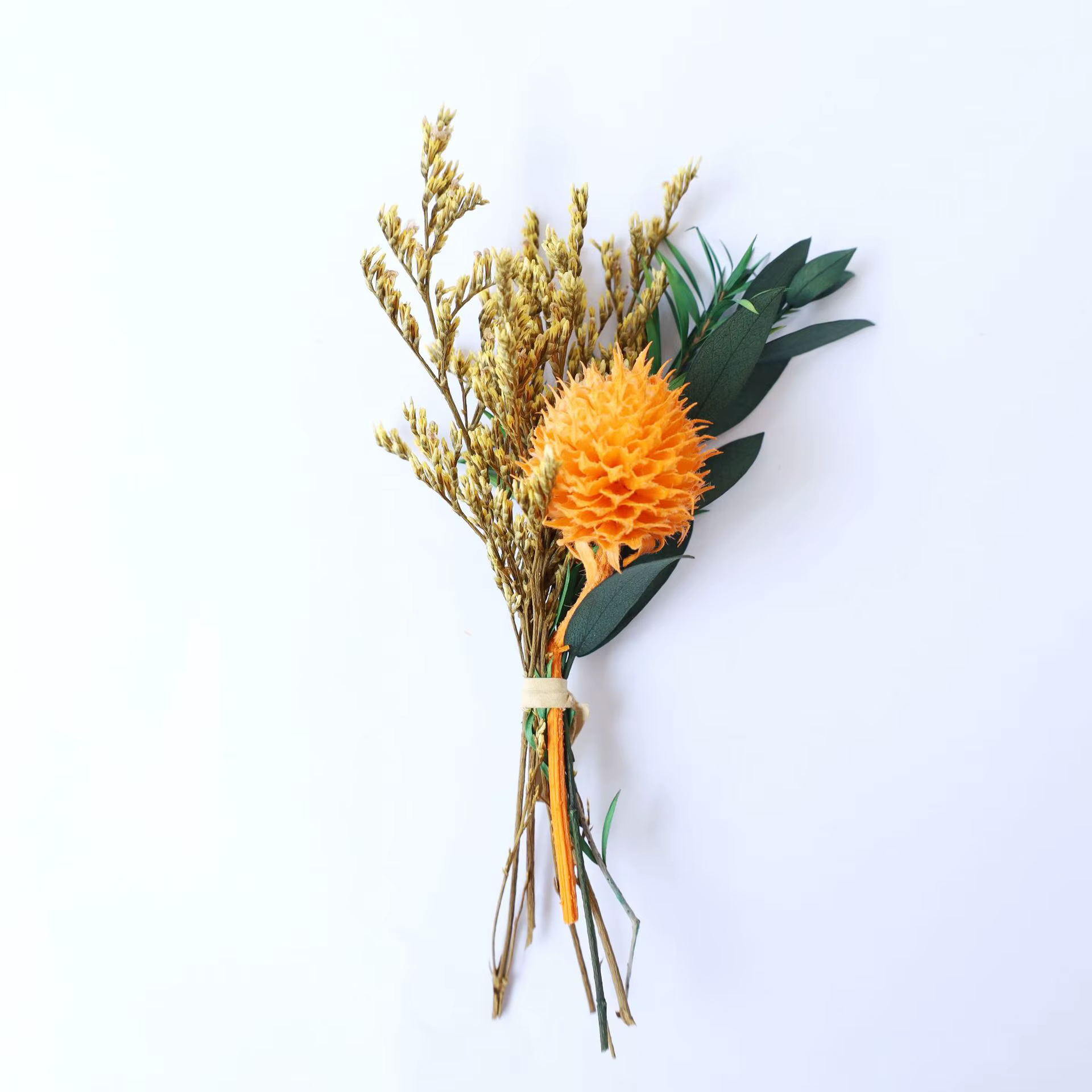 Mini bouquet de fleurs séchées à faire soi-même, décoration florale, bouquet de fleurs séchées, Sain