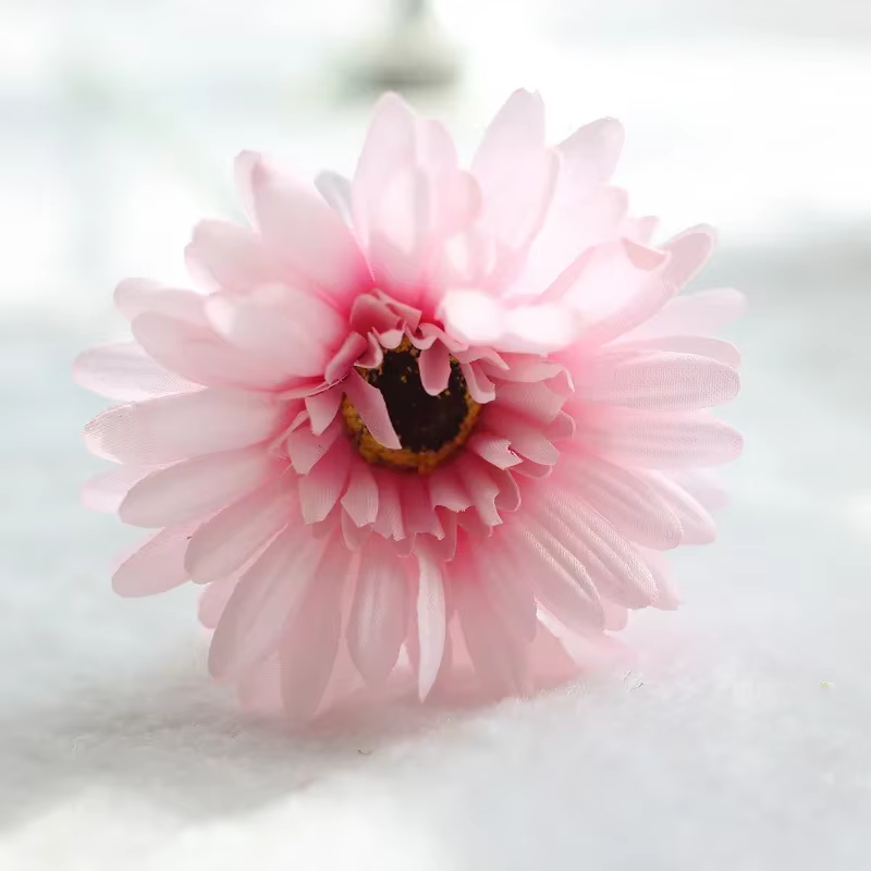 Branche de fleur de Gerbera artificielle 55cm, tournesol en soie, décoration de jardin de maison, ma