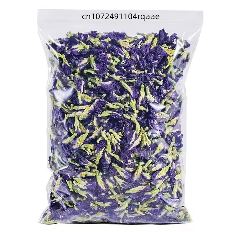 Fleur de pois papillon naturelle, épice à base de plantes, fleurs séchées d'orchidée papillon de qua