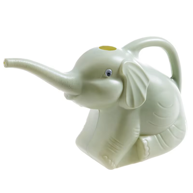Arrosoir en plastique mignon en forme d'éléphant pour plantes, outils d'irrigation extérieure, équip