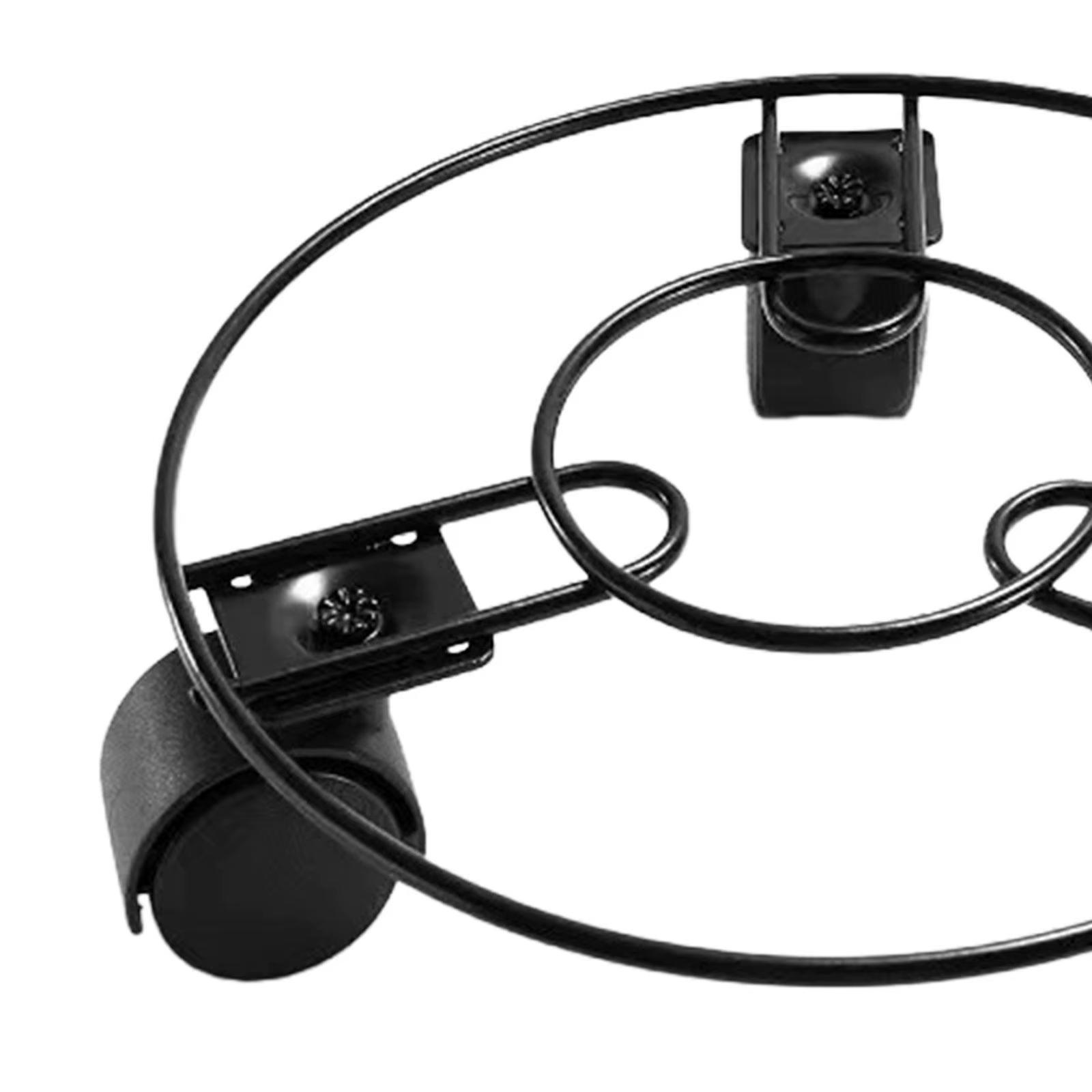 Soucoupe à plantes support pour plantes roulant avec 3 roues plateau pour plantes rouleau accessoire