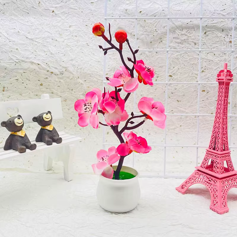 Plantes artificielles bonsaï pour la fête des mères, petit arbre, Simulation de plantes en Pot, faus