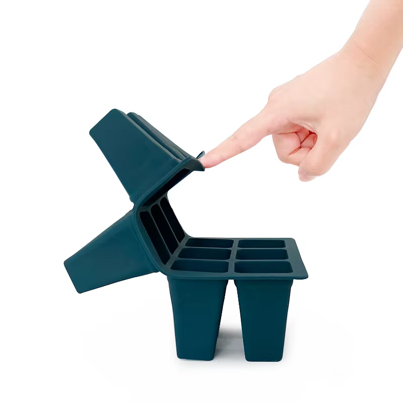 Plateaux de démarrage de graines en Silicone, plateau de démarrage de graines réutilisable, plateau