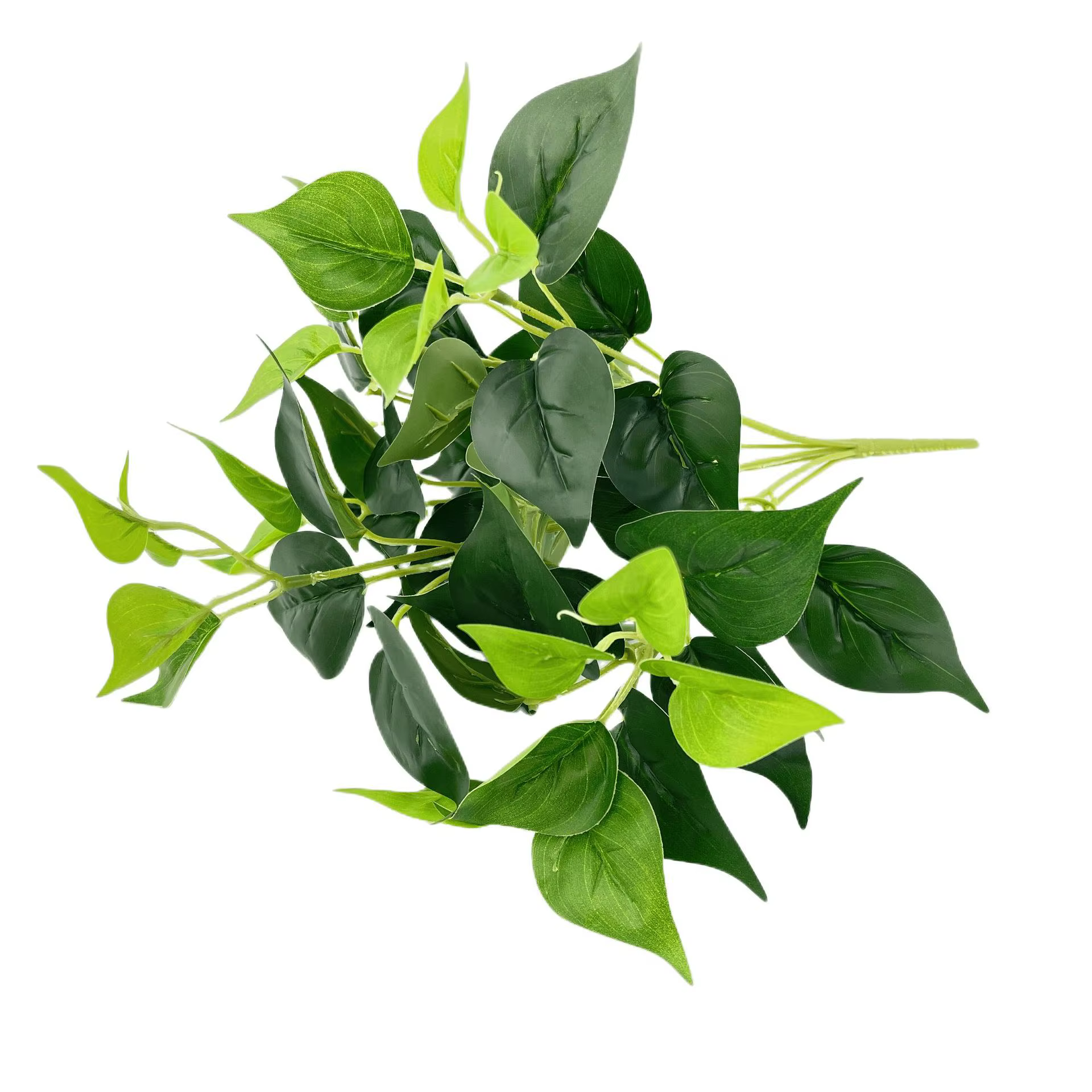 Plante verte artificielle fausse fleur jaune Ginkgo, feuilles d'eau neutres, décoration de la maison