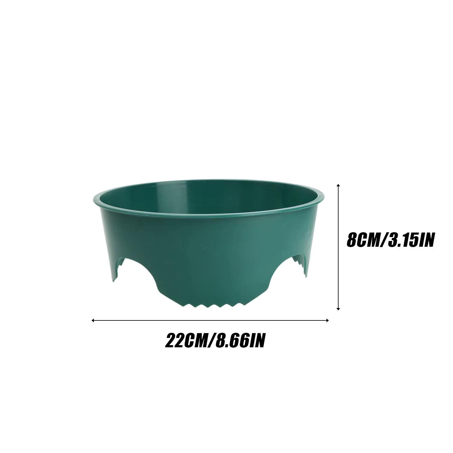 Anneaux de plantation pour arrosage profond, bords lisses, anneau de protection pour la stabilité de