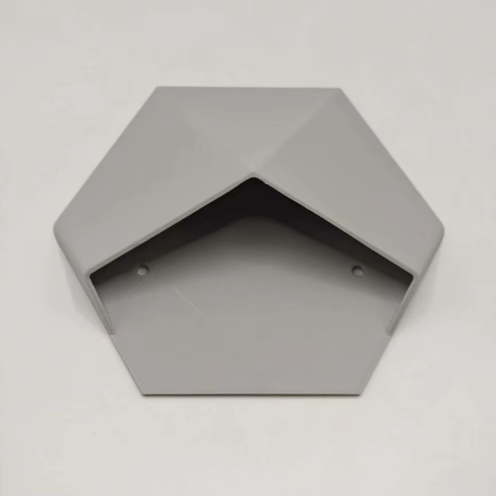 Pot de fleurs hexagonal géométrique unique imprimé en 3D, jardinière murale décorative, pots de cult