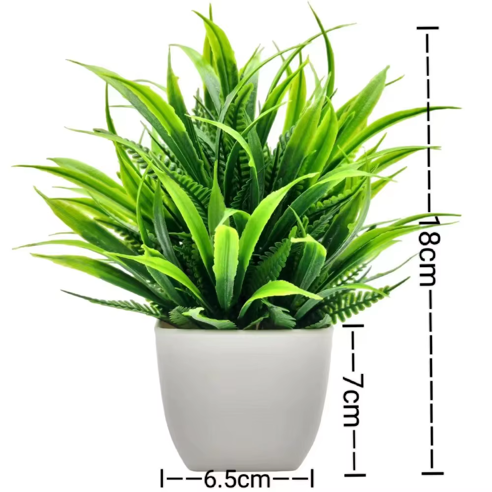 Mini Fausses Fleurs en Pot pour Décoration de Table, Bonsaï Artificiel, Ornement pour Jardin et Mais