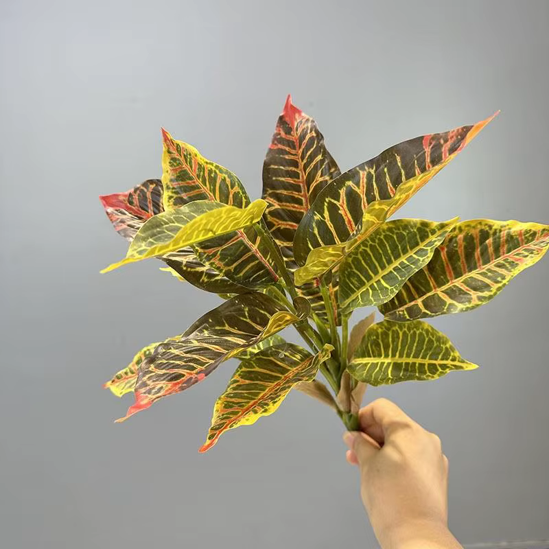 Plante Artificielle Créative à 14 Feuilles, Feuillage Permanent pour Accessoires Photo, Décoration M