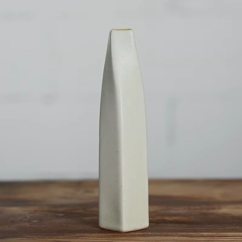 Vase à fleurs en céramique Macaron, bouteille de plantes, bouteilles en porcelaine, décor de table d