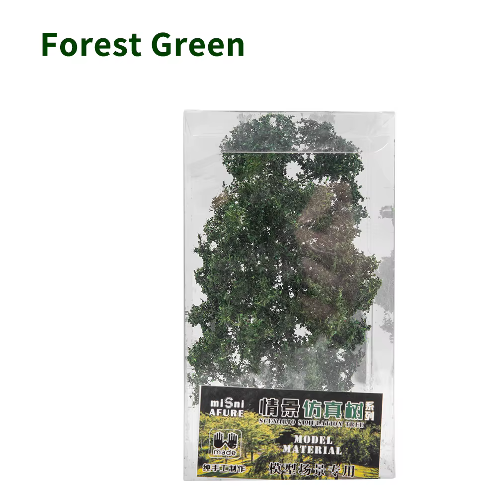 Simulation de gros arbre modèle arbustes, matériaux végétaux pour la fabrication de Kits de disposit