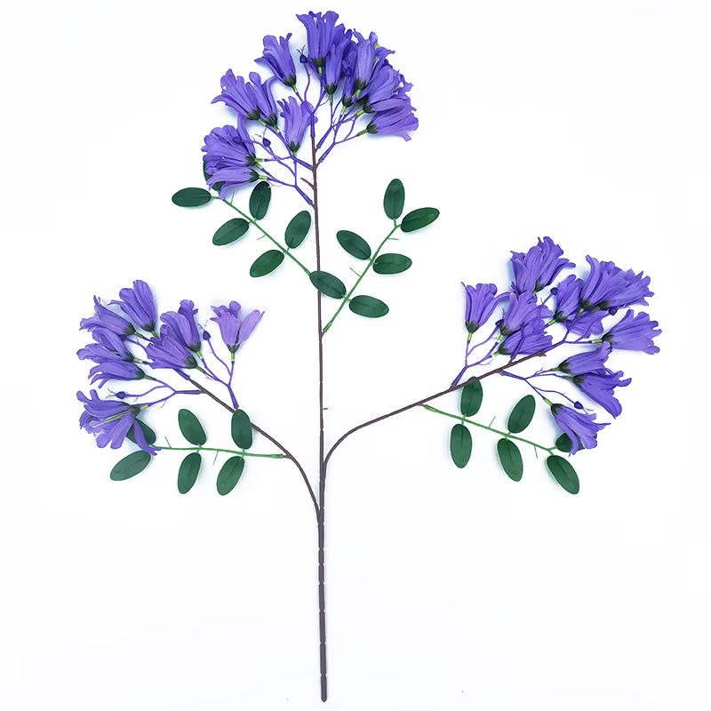 Branche d'Arbre Artificielle de Simulation, Fleur d'Hortensia, Décoration Florale Fausse, Matériel d