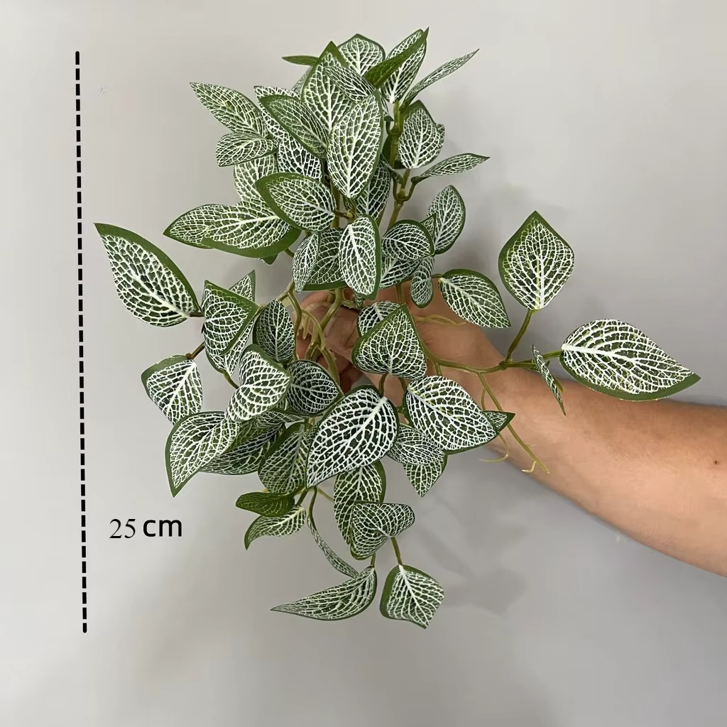 Plante artificielle en guimauve de 20 cm, plantes suspendues en pot pour la décoration murale, de la