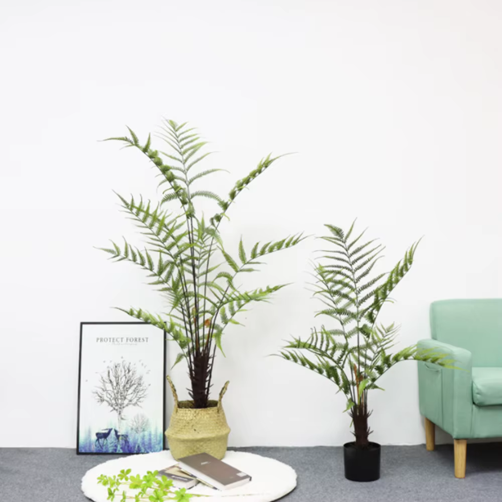 Nouveau Design plante de décoration intérieure Boston fougère artificielle arbre accessoires de déco