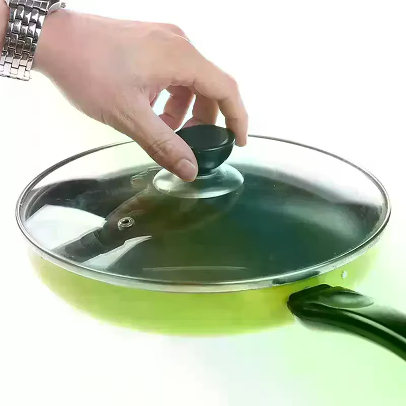 Bouton de Pot en verre et plastique universel, tête de couvercle de Pot, poignée de couvercle de Pot