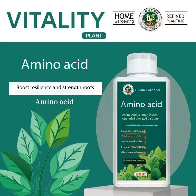 Engrais en solution d'acides aminés pour plantes d'extérieur et d'intérieur, plantes d'intérieur, bo