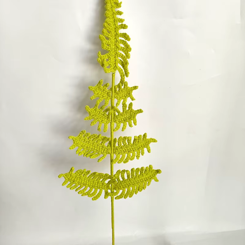 Bouquet de Fleurs avec Feuilles de Fougère et Enge Fini, Décoration de la Maison, Matériaux de Gand,