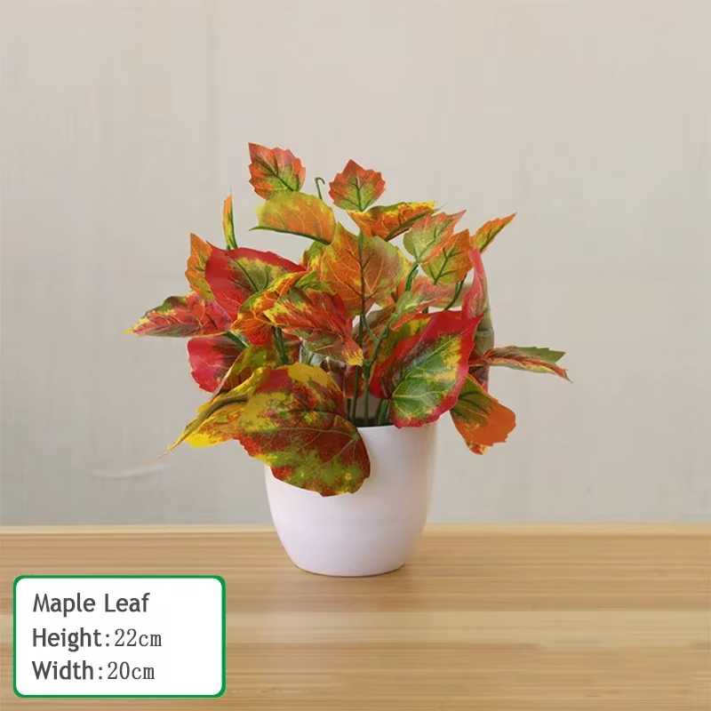Plantes artificielles bonsaï fausses plantes, accessoires de décoration pour la maison, Pot de plant