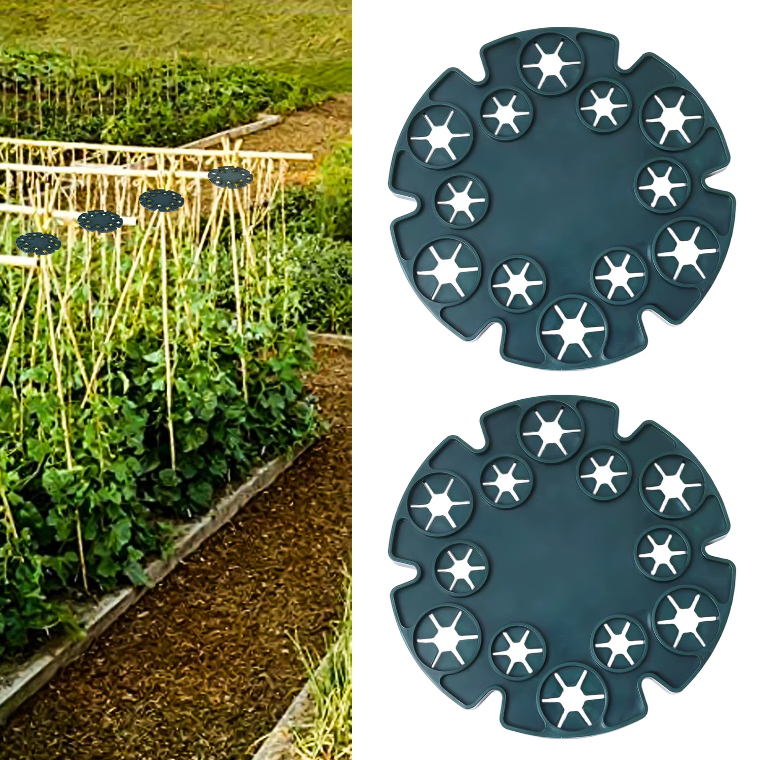 Support pour plantes de jardin, colonne de fleurs, cadre d'escalade, plante en plastique, haricot de