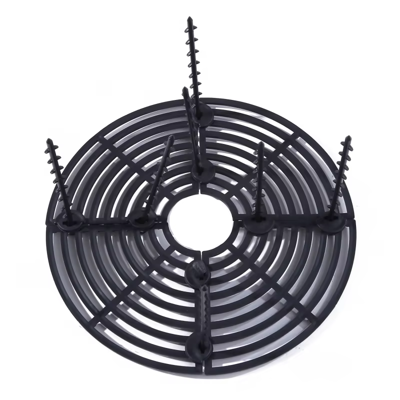 Protection de Sol pour Pot de Plantes avec Grille, Couverture de Pot de Fleur, Sécurité pour Bébé, S