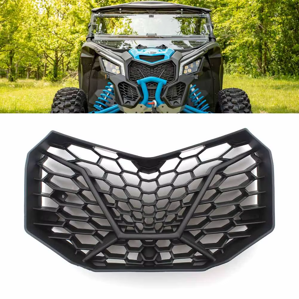 Grilles de radiateur avant en maille principale pour Can-Am Maverick X3 Max XDS XRS XRC XMR Turbo R 