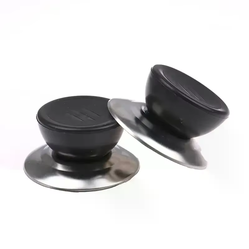 Bouton de Pot en verre et plastique universel, tête de couvercle de Pot, poignée de couvercle de Pot