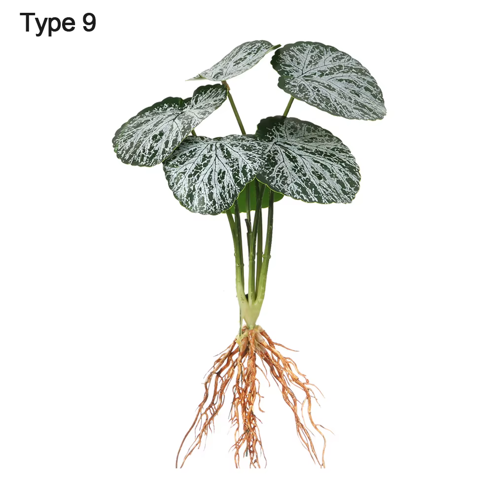 Verdure de simulation de plantes hydroponiques artificielles avec plante racine, mur, maison, bureau