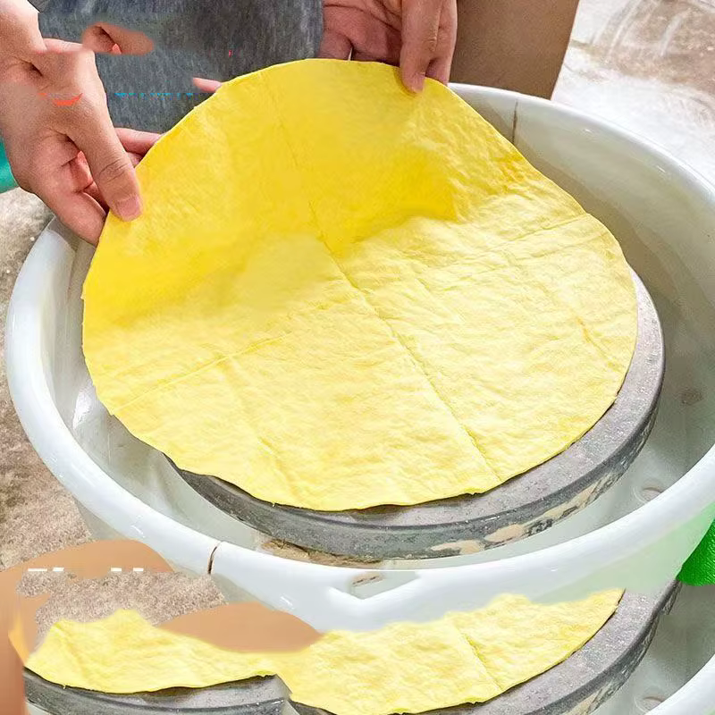 30cm 1Pc roue de poterie tapis absorbant tissu PVA serviette argile Sculpture outils de coupe poteri