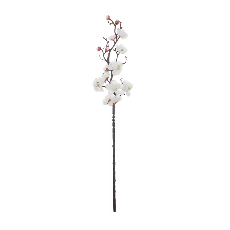 1pcs fleurs artificielles fleur de prunier pêche branche soie fleurs maison chambre mariage cour jar
