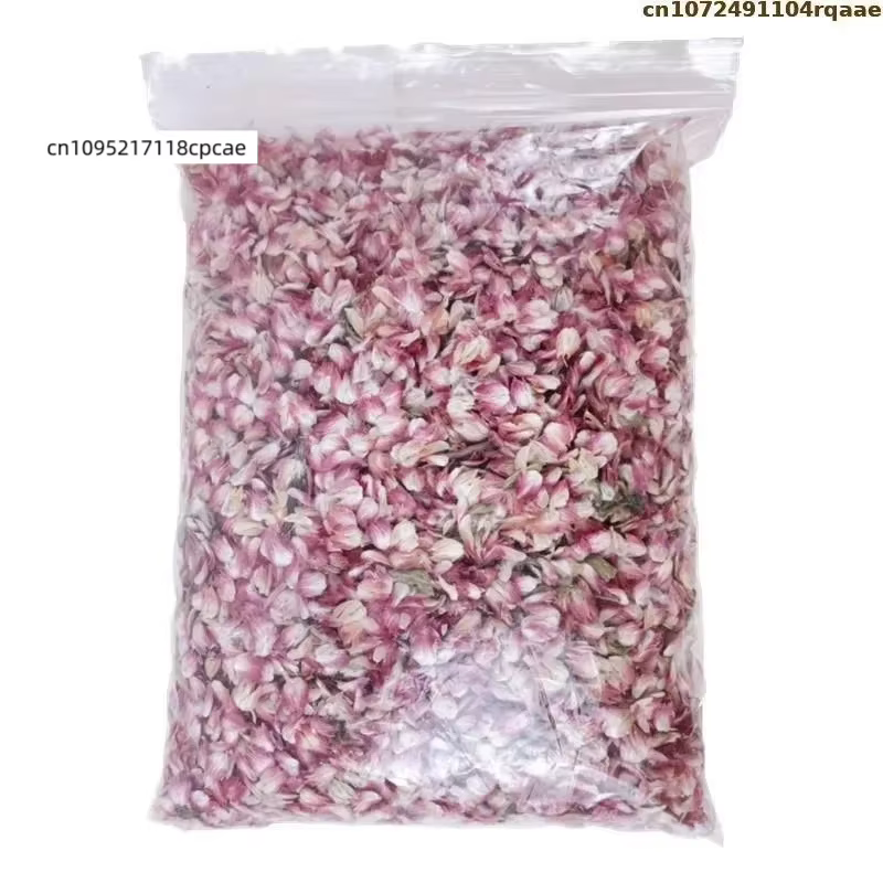 Pétales de fleurs séchées naturelles : Prunier rouge, Amaranthe globe violette, pour artisanat DIY,