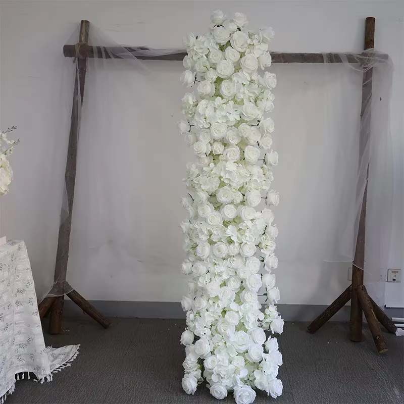 Ornement fleur en soie hortensia bleue, décoration de mariage, décoration de promesse, chemin de Tab
